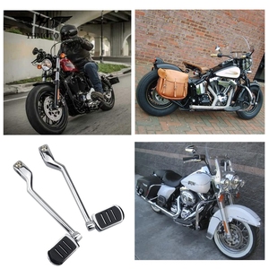 Levier de changement de vitesse YHMOTO pour Harley FL Softails Touring Trike 1986-2022, pédale chromée - Product Image 4
