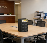 Borne de recharge publique pour téléphone, 12 emplacements pour batteries, banque d'alimentation partagée, empilable, location