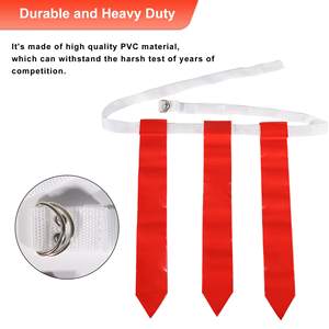 Palloni da calcio bandiera del personale di calcio set cinture bandiere per bambini giovani adulti giocatori di formazione di attività di squadra - Product Image 2