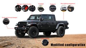 <span class=keywords><strong>Jeep</strong></span> de Largo Alcance 83L con Gran Capacidad de Combustible, Motor V6 de 3.6L, Transmisión Automática de 8 Velocidades y Tracción en las 4 Ruedas para Viajes Todoterreno de Larga Distancia - Product Image 6