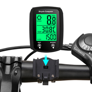 Waterproof Bicycle <strong>Computer</strong> Wired Luminous Backlight Road Bike <strong>MTB</strong> Waterproof Touch Screen Cycling Speedometer - Product Image 4