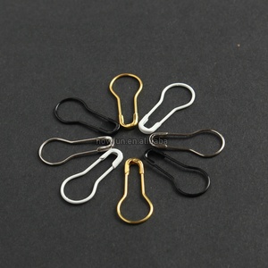 Goupilles de sûreté de couleur Matériau en laiton Goupille de sûreté en fer Forme de poire Goupille de sûreté en <span class=keywords><strong>or</strong></span> - Product Image 2