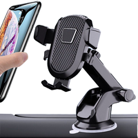 Soporte universal ajustable para teléfono de coche, soporte de ventosa de gravedad para iPhone 13 Pro Xiaomi, montaje GPS estable Universal