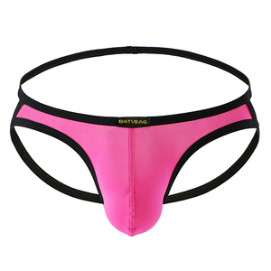 Biểu tượng tùy chỉnh Mens băng lụa thongs G-string Sexy Eo Thấp Pouch Bikini Đồ Lót Nam khiêu dâm đồ lót gay jockstrap <span class=keywords><strong>Tanga</strong></span> tóm tắt - Product Image 2