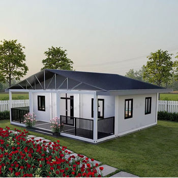 Highly Prefabricated Expandable Steel Modular Granny Flat House Ready-to-Use Competitive Prefabricated House