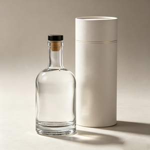 Botellas de Cristal Personalizadas Transparentes de 700 ml, Botella de Vidrio para <span class=keywords><strong>Licor</strong></span>, Botellas de Cristal para Vodka - Product Image 1