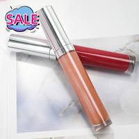 Gloss à lèvres brillant à marque privée, très demandé, personnalisé avec paillettes, imperméable, végétalien, rouge à lèvres liquide adapté à un usage quotidien