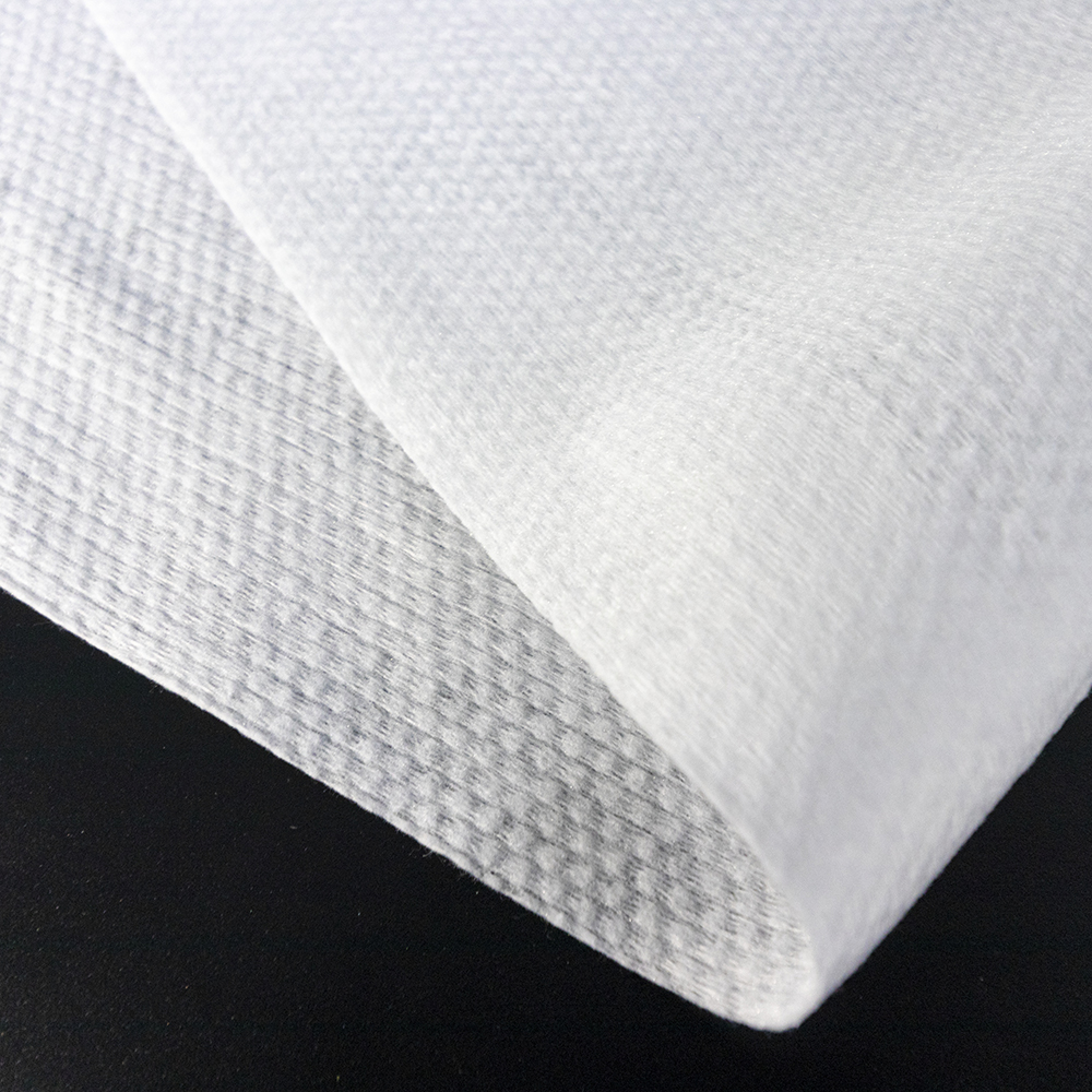Custom Eco-Friendly Recyle Elastic Cotton Spunlace Nonwoven Fabric Roll For Wet WIpe Raw Material