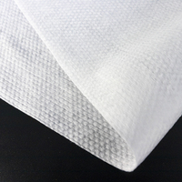 Rouleau de tissu non tissé en coton élastique Spunlace Recyle écologique personnalisé pour la matière première d'essuyage humide