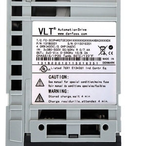 ไดรฟ์ AC แบบสามเฟส รุ่น FC51 ซีรีส์ VFD 0.37KW ของแท้ 380-480V รุ่น FC051PK37T2E20H FC-302P4K0T5E20H1 - Product Image 4