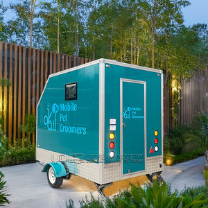 UrDream Éxito de Ventas Remolque de Peluquería Canina Móvil Remolque de Lavado de Perros Multifunción Remolque de Salón de Belleza para Mascotas Móvil para Exteriores - Product Image 3