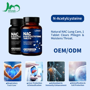 공장 공급 N-아세틸시스테인 정제 - 호흡기 건강 및 항산화 보충제 - Product Image 2