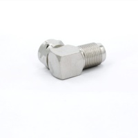Conector de cable coaxial RG6/RG59 F Adaptadores y conectores RF Conector de ángulo recto macho a hembra F