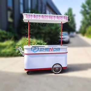 Camion de Gastronomie Mobile, Stand d'Entrepreneuriat, Chariot Compact, Véhicule Promotionnel pour Hot-dogs et Limonade en Extérieur, Véhicule de Restauration Rapide - Product Image 5