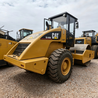 Compacteur vibrant d'occasion Caterpillar CS583 CS683 CS-683E d'origine japonaise en parfait état de fonctionnement