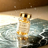 Étiquettes personnalisées de luxe en feuille d'or imperméables pour compléments alimentaires, autocollants haute définition pour bouteilles de vitamines pour l'emballage de produits de santé
