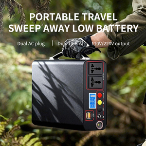 รองรับทีวี/ตู้เย็น/แล็ปท็อป 100WH/200WH 120000mAh 300W/500W จั๊มสตาร์ทเตอร์ ไฟฉาย แผงโซลาร์เซลล์ MPPT พาวเวอร์แบงค์สำหรับรถยนต์ - Product Image 3
