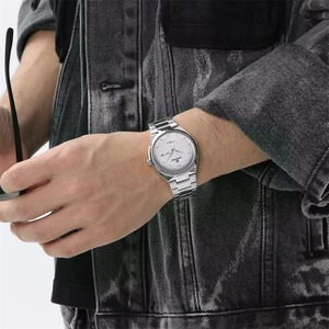 Drioshipping Top Brand Luxury Classic Men Watch Quartz Male <b>Clock</b> <b>Silver</b> Gold Stainless Steel Man Wristwatch Reloj - Product Image 5