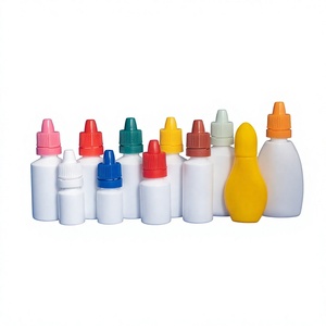 ขวดหยดพลาสติก PP สีเหลืองอำพันแบบกำหนดเอง ขนาด 5 มล. 10 มล. 15 มล. 30 มล. พร้อมฝาปิดป้องกันการงัดแงะ สำหรับยาหยอดตา น้ำมันหอมระเหย และยาสำหรับการแพทย์ - Product Image 1