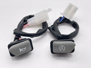 Accessoires pour motos, interrupteur d'alimentation pour phare de moto, adapté à la modification de l'interrupteur Yamaha AEROX-155, interrupteur de klaxon et de démarrage - Product Image 2