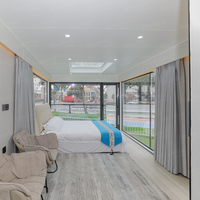 Maison préfabriquée de luxe Royalstar N28 Ultra en acier, idéale pour un glamping confortable en resort