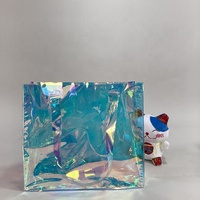 Sac à eau chaude en Pvc, Transparent, à paillettes, pour maquillage, cosmétique, pochette à fermeture éclair, nouveauté,