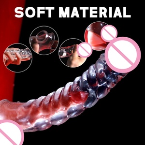 Penis Mouw Extender Cock <span class=keywords><strong>Ring</strong></span> Clear <span class=keywords><strong>Dildo</strong></span> Seksspeeltjes Penis Verlenging Mouw Met Kogel Vibrator Penis <span class=keywords><strong>Ring</strong></span> - Product Image 5