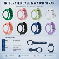 Wasserdichtes Herren-Uhrenarmband aus Silikon, Anpassbar 18mm 20mm 22mm, für Royal Pop Swatch AP Uhren