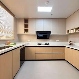 Solid Wood Cabinets for Kitchens Rustic Look and Sturdy Build - Product Image 1