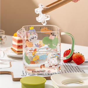 Tetera de Cerámica Resistente a Altas Temperaturas, Súper Linda, con Tazas de Vidrio, Juego de Una Tetera y Cuatro Tazas en Caja de Regalo para Fiestas - Product Image 5