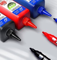 Encre pour marqueur effaçable à sec rechargeable Free Horse, non toxique, faible odeur, formule à séchage rapide, améliore l'effaçabilité, compatible avec la plupart des marqueurs, écologique et sûre