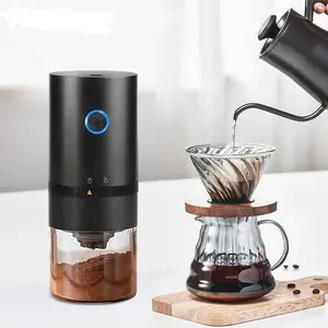 Macchine da caffè elettriche 25g macchina per caffè Espresso macinacaffè elettrico automatico ricaricabile USB
