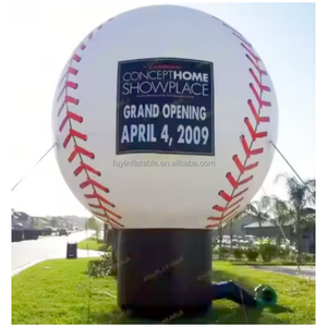 Bola Bisbol Tiup Raksasa Model Bisbol Promosi dengan Logo Kustom, Bola Pantai Tiup, Diskon Besar - Product Image 3