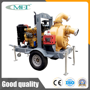 Pompe à <span class=keywords><strong>eau</strong></span> diesel à aspiration des eaux de crue et des eaux usées à 2 et 4 roues montée sur remorque - Product Image 5