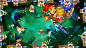 QIQU Jeu de tir de poissons à monnayeur, favori des clients, Paradise des fruits de mer 4 Iron English, pour plusieurs joueurs - Product Image 3