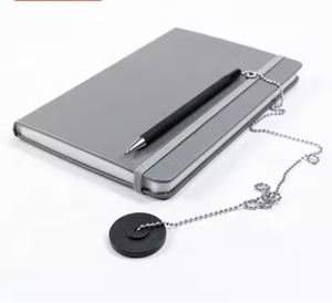 Stylo de comptoir sécurisé avec logo personnalisé, support de bureau et spirale - Product Image 4