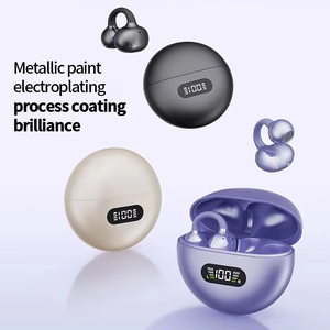 Écouteurs sans fil Bluetooth HYTO Q71 à clipser, son haute fidélité pour Xiaomi, affichage LED, <span class=keywords><strong>casque</strong></span> audio pour musique et sport - Product Image 2