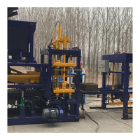 Machine à fabriquer des briques HF QT4-15, machine hydraulique à fabriquer des blocs de béton, briques de pavé pour les Philippines et l'Afrique du Sud