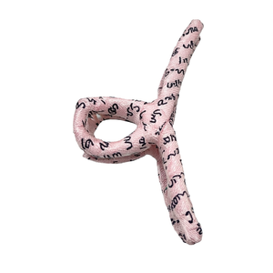 Pince à cheveux en forme de lettre S enveloppée de tissu, 10 cm, accessoire pour cheveux pour femmes - Product Image 2