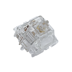 GATERON 2023 New North Pole 2.0 jaune sans anneau en caoutchouc à trois couches 50g DIY 5 pin hot swap mechanical keyboard switch - Product Image 1