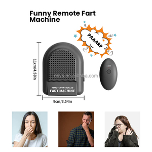Máquina <span class=keywords><strong>de</strong></span> Broma con Control Remoto y Logotipo Personalizado, Recargable, <span class=keywords><strong>de</strong></span> Bolsillo, Sonidos Realistas, Mini Cine en Casa, Regalo Novedoso para Bromas - Product Image 2
