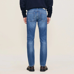 Jeans Classici da Uomo a Gamba Dritta con Design a <span class=keywords><strong>5</strong></span> <span class=keywords><strong>Tasche</strong></span> per Uso Quotidiano e Lavorativo - Product Image 3