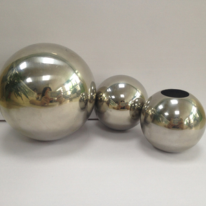 Bola de metal hueca de acero inoxidable decorativa perforada de 1 pulgada, 1,5 pulgadas, <span class=keywords><strong>2</strong></span> pulgadas, <span class=keywords><strong>2</strong></span>,5 pulgadas, 3 pulgadas, con agujero - Product Image 2