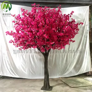Özelleştirmek yapay kırmızı bougambilia çiçek ağacı büyük yüksek simülasyon çiçeği çiçek ağacı dekorasyon için
