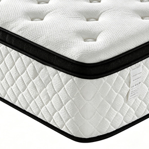 Matelas hybride à ressorts ensachés Sleepwell, respirant et rafraîchissant, avec gel et mousse à mémoire de forme, silencieux, pour chambre à coucher, taille <span class=keywords><strong>King</strong></span>/Queen - Product Image 4