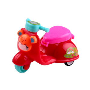Importation depuis la Chine Fabricant très drôle Cadeau promotionnel Cool Mini plastique Cartoon Pull Back Toy Motorcycle à vendre pas cher - Product Image 3