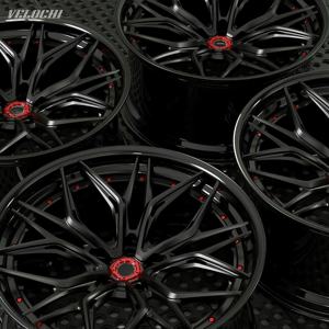 Jantes de voiture de luxe en alliage forgé monobloc 2 pièces personnalisées 17 18 19 20 pouces 5x114.3 5x130 5x120 pour CLS C8 Ferrari 911 Q5 - Product Image 2