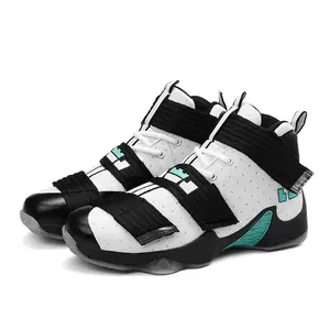 Chaussures pour hommes avec sol en ciment résistant à l'usure peuvent être utilisées comme chaussures de basket-ball