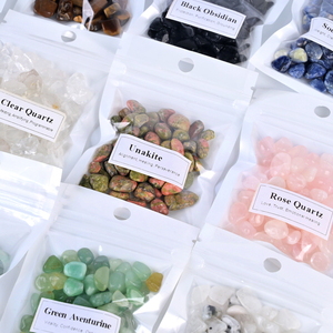 Bán buôn tinh thể tự nhiên chip của vật liệu khác nhau đá thạch anh sỏi - Product Image 4