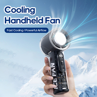 Nouveau mini climatiseur portable, mini ventilateur portatif à grande vitesse à vent 100, ventilateur de turbine extérieur USB 3000 MAh